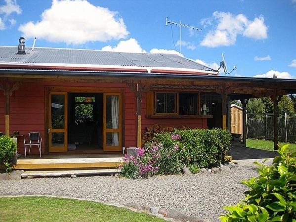 The Ski House On Miharo - Rangataua Holiday Home 오하쿠네 외부 사진