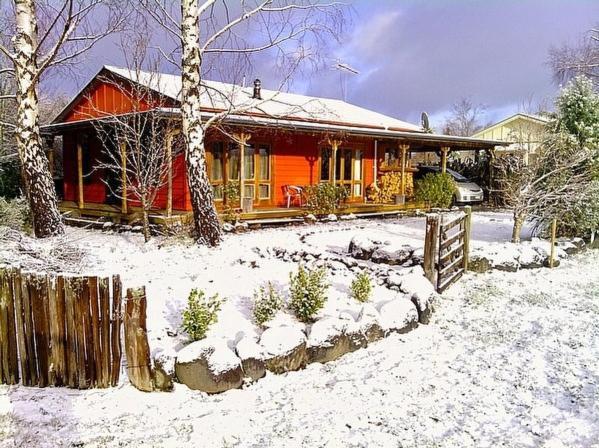 The Ski House On Miharo - Rangataua Holiday Home 오하쿠네 외부 사진